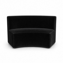 Sofa Module Lưng Lớn - Nhung Đen