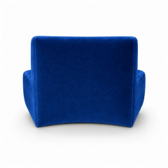 Sofa Module Lưng Nhỏ - Nhung Xanh Cobalt