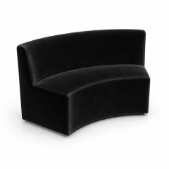 Sofa Module Lưng Lớn - Nhung Đen