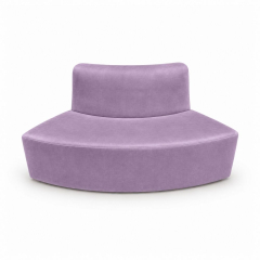 Sofa Module Lưng Nhỏ - Nhung Tím Lilac