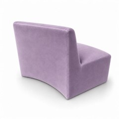 Sofa Module Lưng Nhỏ - Nhung Tím Lilac