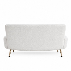 Sofa Cong Flow - Bouclé Trắng