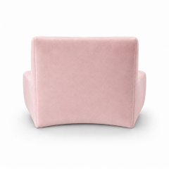 Sofa Module Lưng Nhỏ - Nhung Hồng Đào