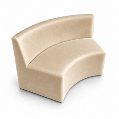 Sofa Module Lưng Lớn - Nhung Champagne