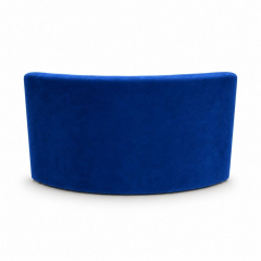 Sofa Module Lưng Lớn - Nhung Xanh Cobalt