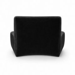 Sofa Module Lưng Nhỏ - Nhung Đen