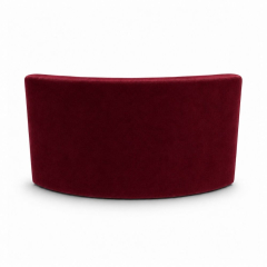 Sofa Module Lưng Lớn - Nhung Đỏ Burgundy