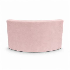 Sofa Module Lưng Lớn - Nhung Hồng Đào