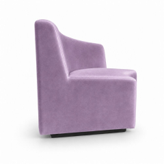 Sofa Module Lưng Lớn - Nhung Tím Lilac