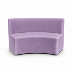 Sofa Module Lưng Lớn - Nhung Tím Lilac