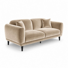 Sofa Đôi Lounge  - Nhung Champagne
