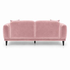 Sofa Đôi Lounge - Nhung Hồng Đào