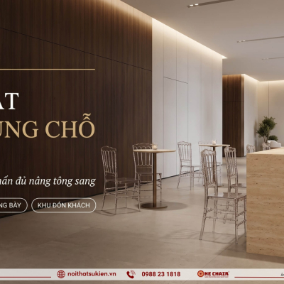 Đá travertine và đá tự nhiên vào sự kiện cao cấp: bề mặt sang trọng hay nặng nề phô trương?