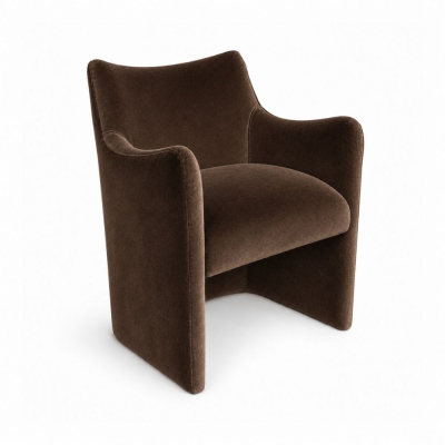 Ghế Sofa Muse - Nhung Nâu Chocolate