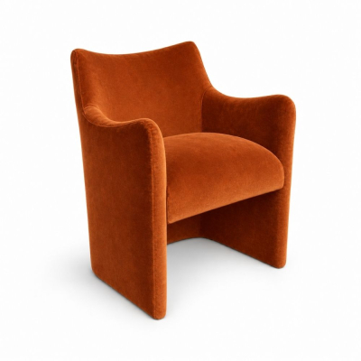 Ghế Sofa Muse - Nhung Cam Đất