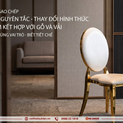 Ánh kim trở lại trong thiết kế sự kiện: sang trọng thật hay chỉ hào nhoáng ở Việt Nam?