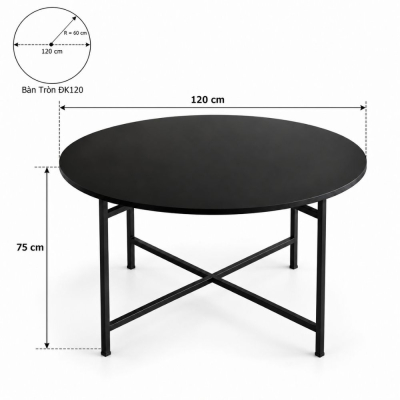Bàn Tiệc Tròn - ĐK120