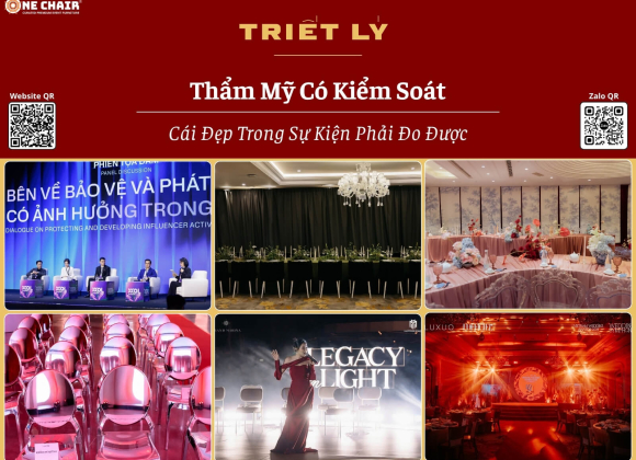 Thẩm Mỹ Có Kiểm Soát — Cái Đẹp Trong Sự Kiện Phải Đo Được