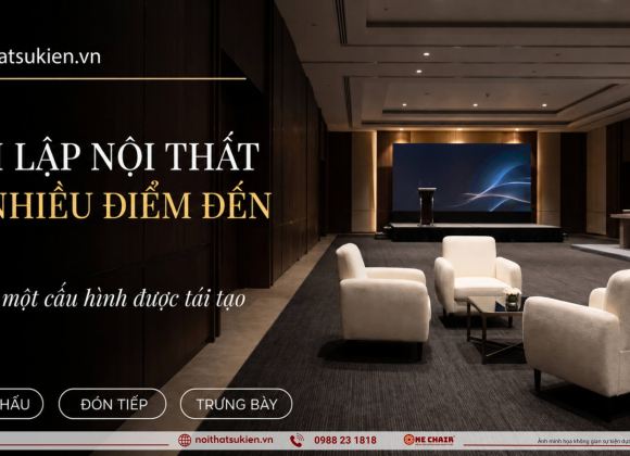 Nội thất lặp lại cho roadshow nhiều điểm đến