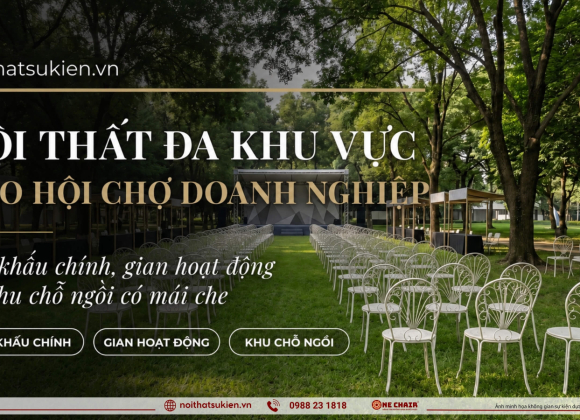 Nội thất nhiều gian cho family day & ngày hội doanh nghiệp