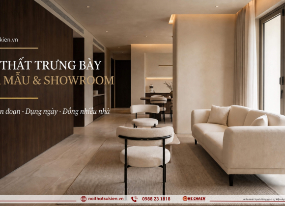Nội thất trưng bày cho nhà mẫu & showroom