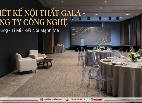 Nội thất gala cho công ty công nghệ & phần mềm