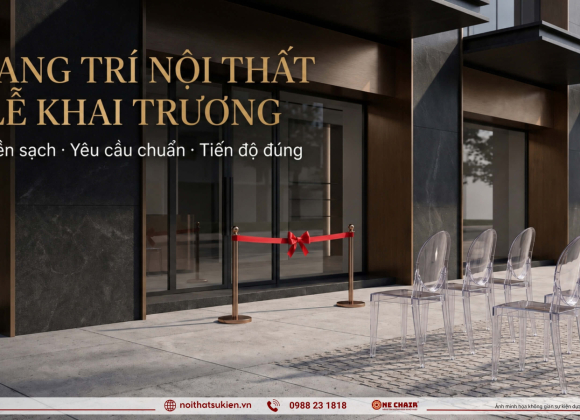 Nội thất & nghi lễ cho lễ khai trương cửa hàng & showroom