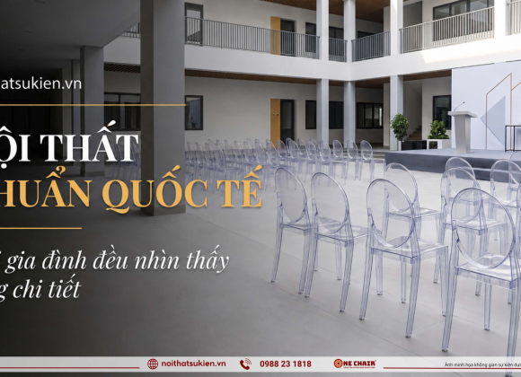 Nội thất chuẩn quốc tế cho lễ tốt nghiệp trường quốc tế & song ngữ