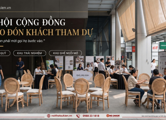 Nội thất mở cửa cho ngày hội cộng đồng & CSR