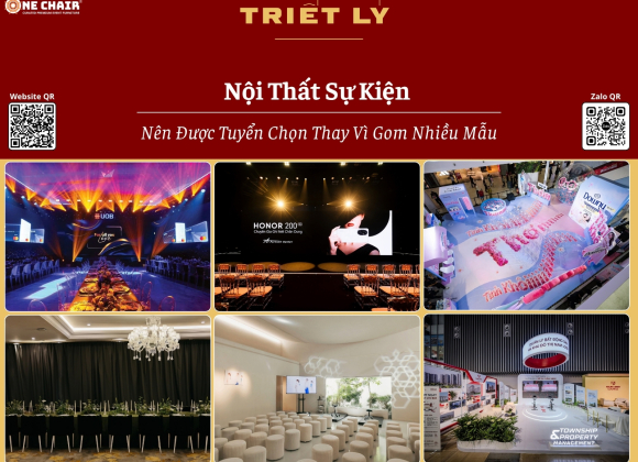 Vì Sao Nội Thất Sự Kiện Nên Được Tuyển Chọn Thay Vì Gom Nhiều Mẫu