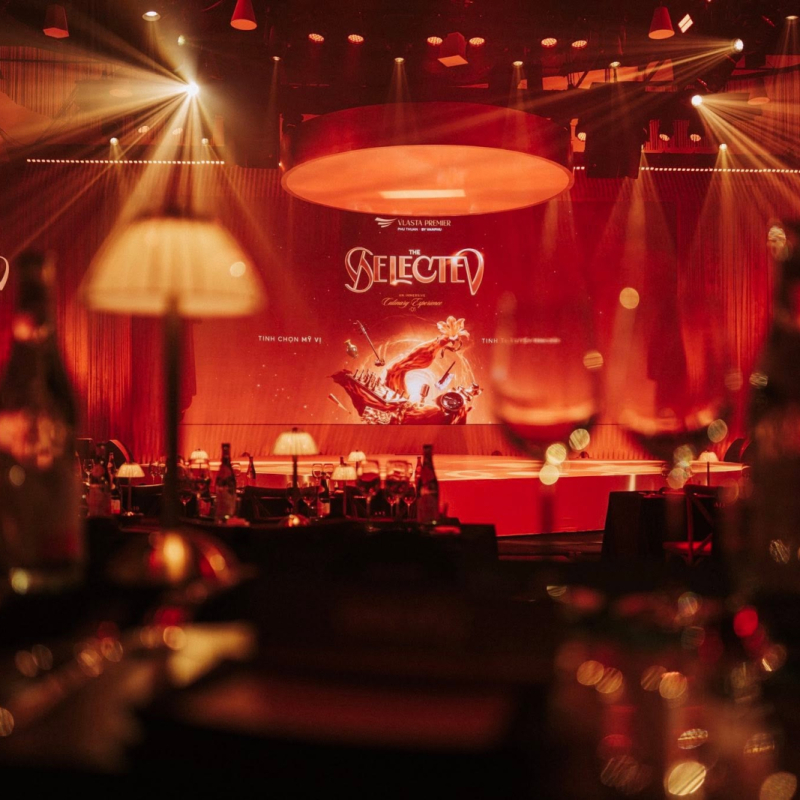 Nội thất bàn tiệc THE SELECTED #01 — Vlasta Premier Phú Thuận, Riverstage Thủ Thiêm, TP.HCM