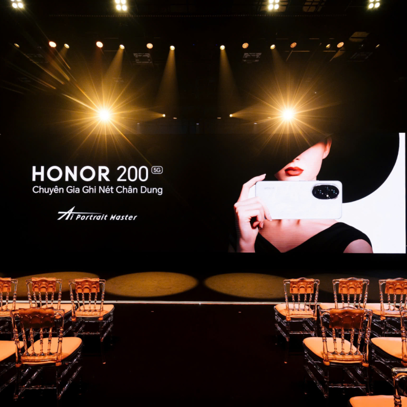Nội Thất Khu Sự Kiện Ra Mắt HONOR 200 5G — TP.HCM