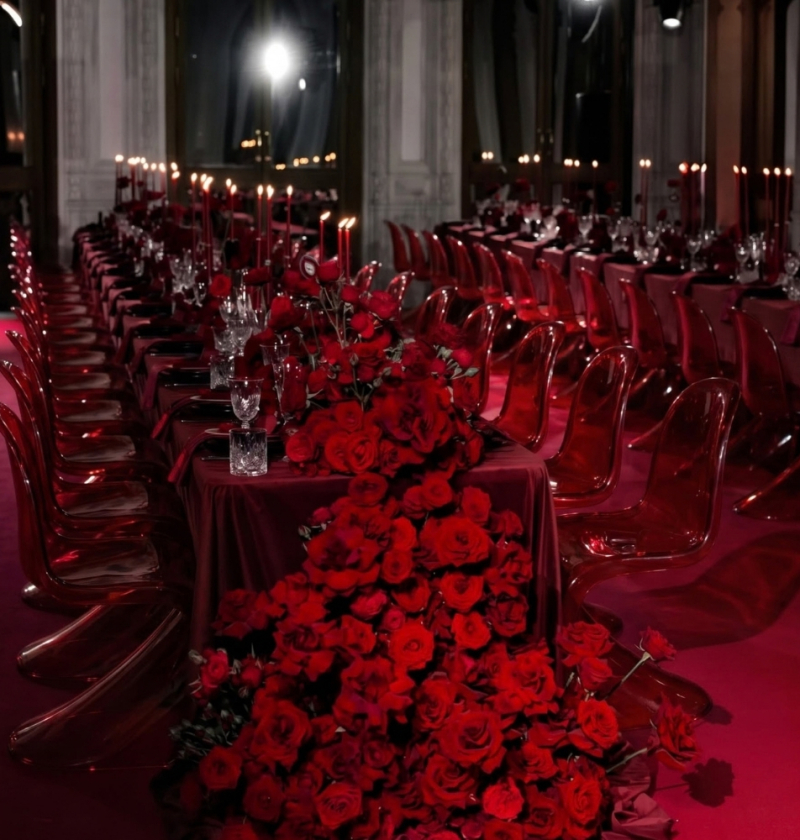 Ghế S Chair Crimson Red