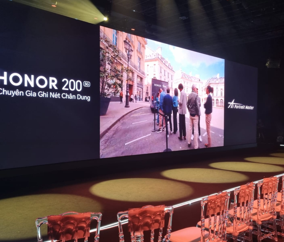Nội Thất Khu Sự Kiện Ra Mắt HONOR 200 5G — TP.HCM