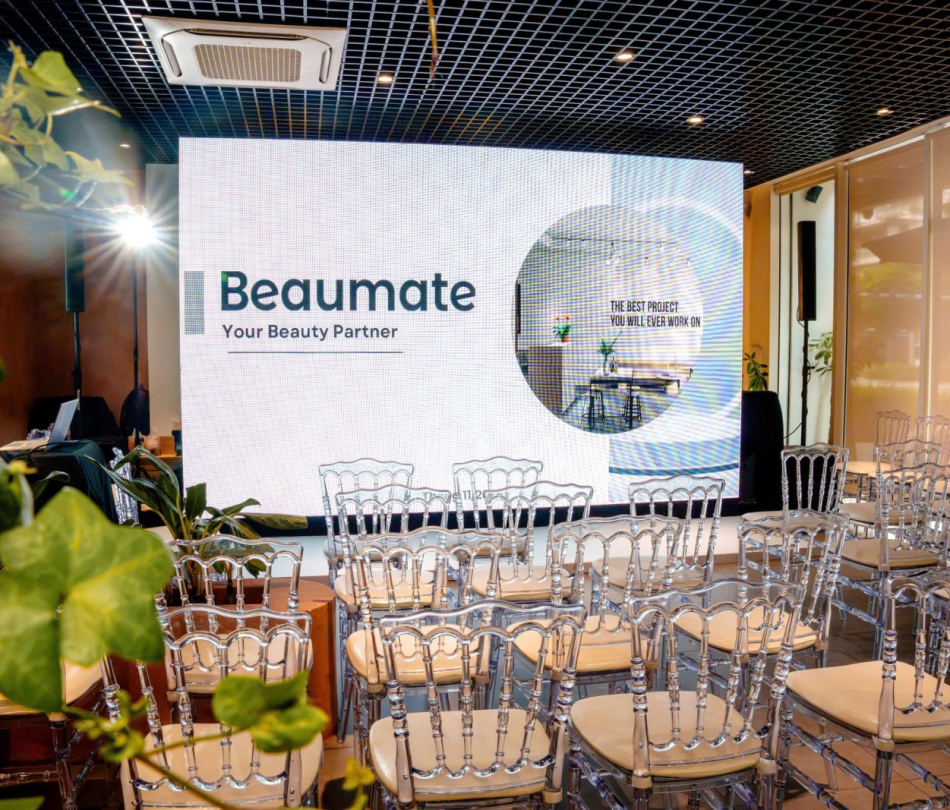 Nội Thất Khu Sự Kiện Beaumate — Your Beauty Partner, TP.HCM