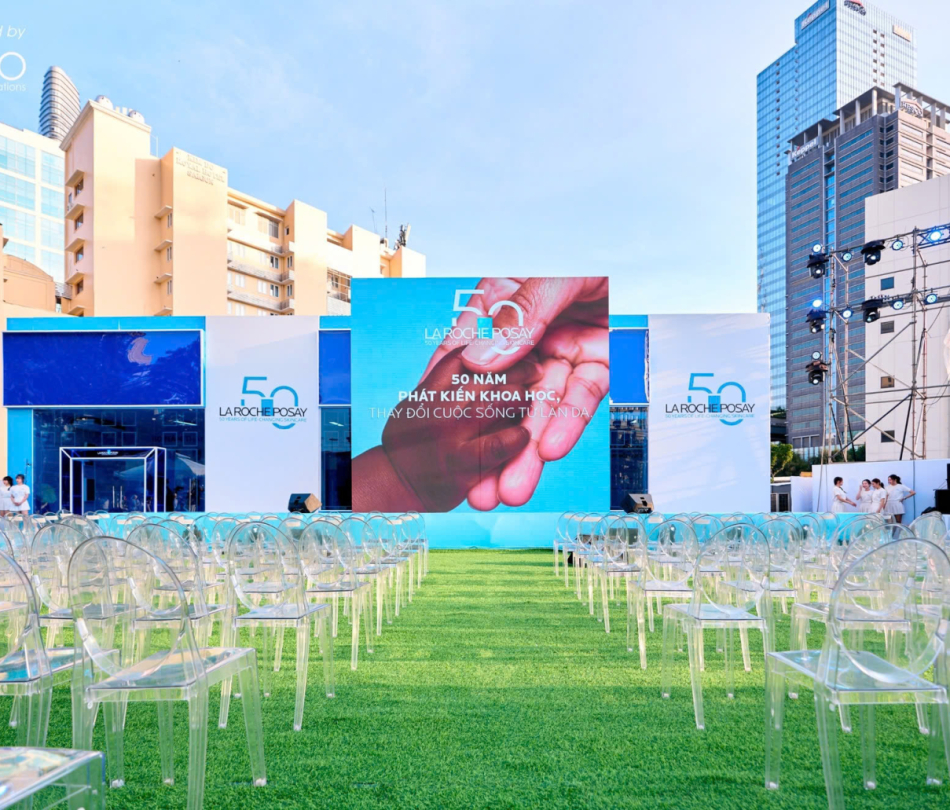 Nội Thất Khu Lễ Kỷ Niệm 50 Năm La Roche-Posay — 50 Years of Life-Changing Skincare, TP.HCM