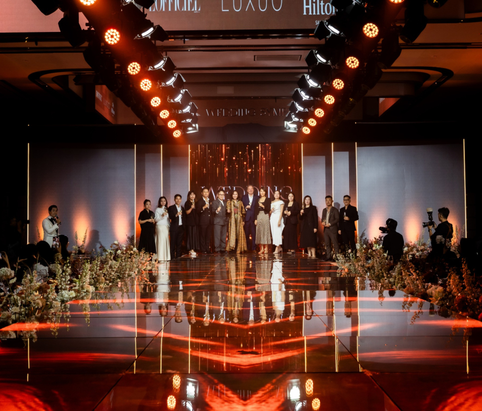 Nội Thất Khu Gala Fashion Show Cưới Wedding Symphony 2025 — Hilton Saigon, TP.HCM