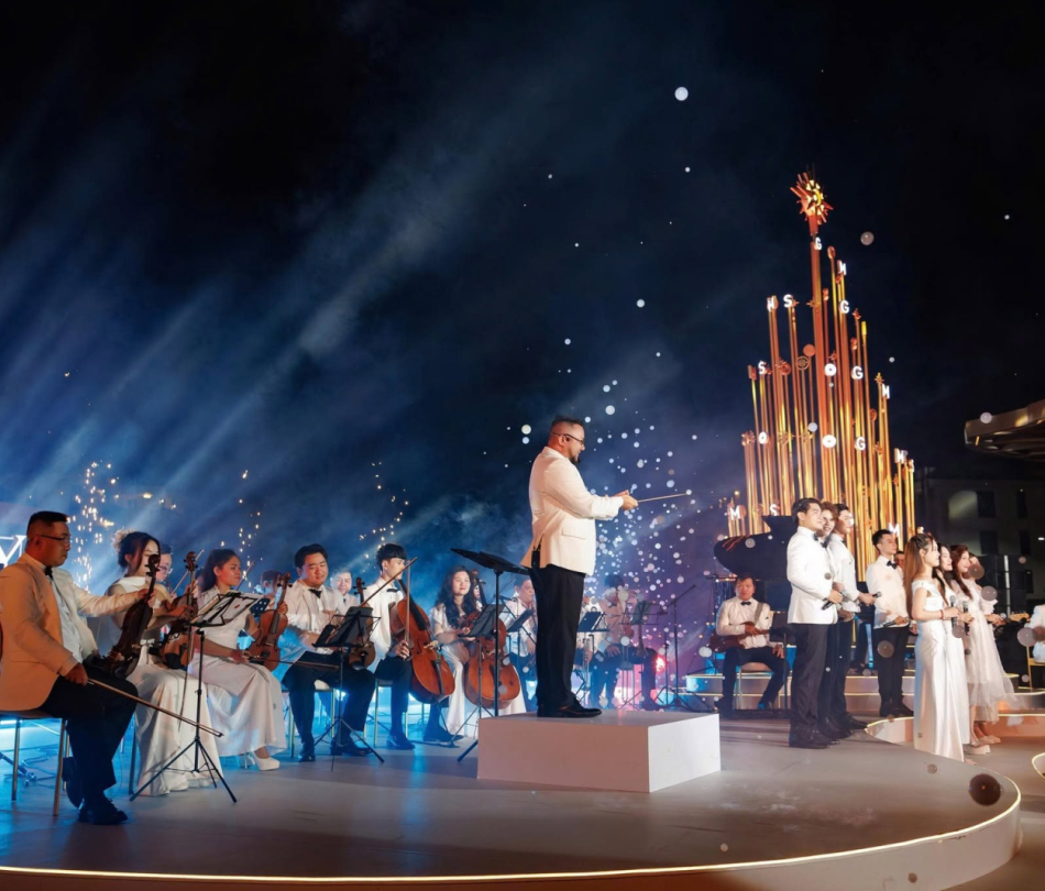 Nội thất khu sự kiện Legacy in Light — Grand Marina Saigon, Quận 1, TP.HCM