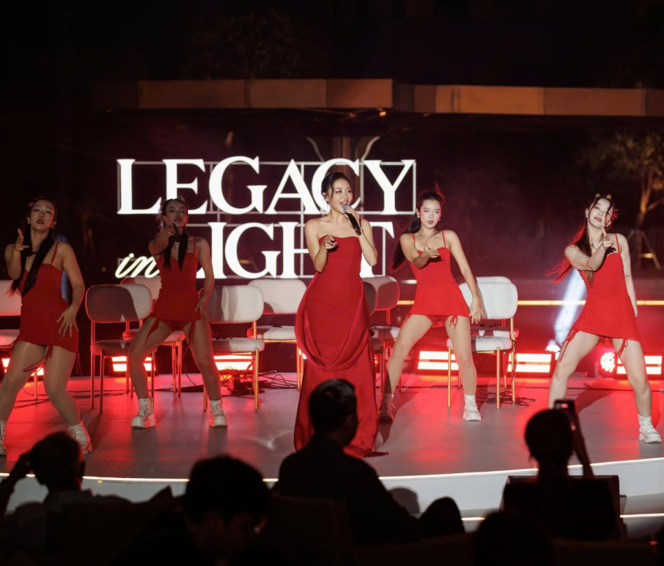 Nội thất khu sự kiện Legacy in Light — Grand Marina Saigon, Quận 1, TP.HCM