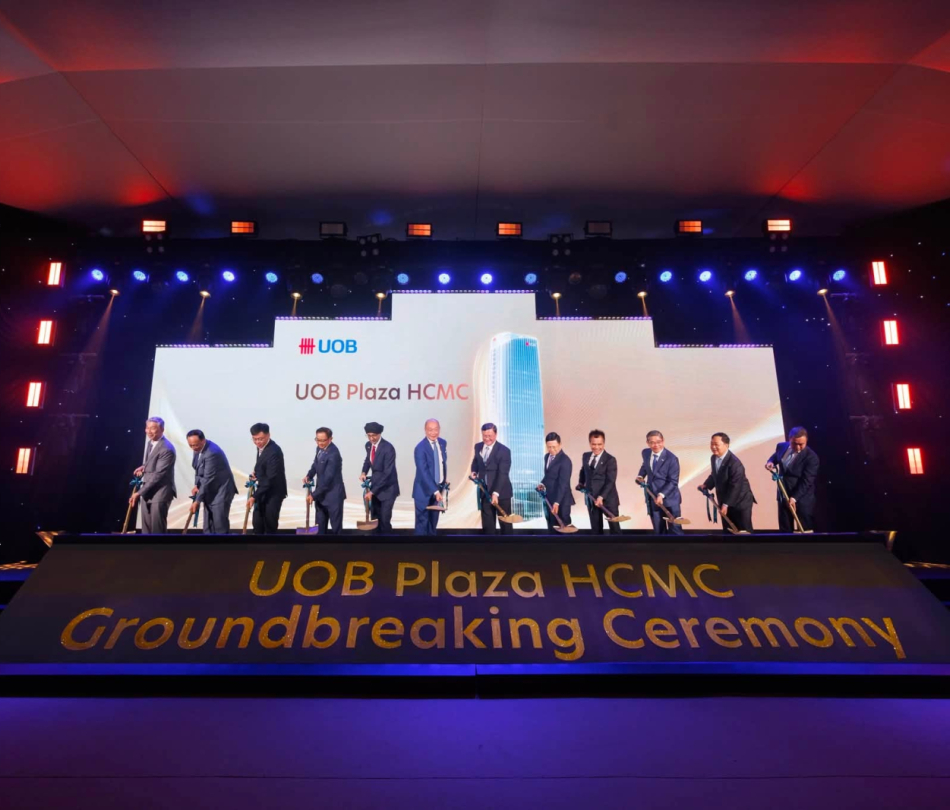 Sự kiện lễ động thổ UOB Plaza HCMC — Ba Son, TP.HCM