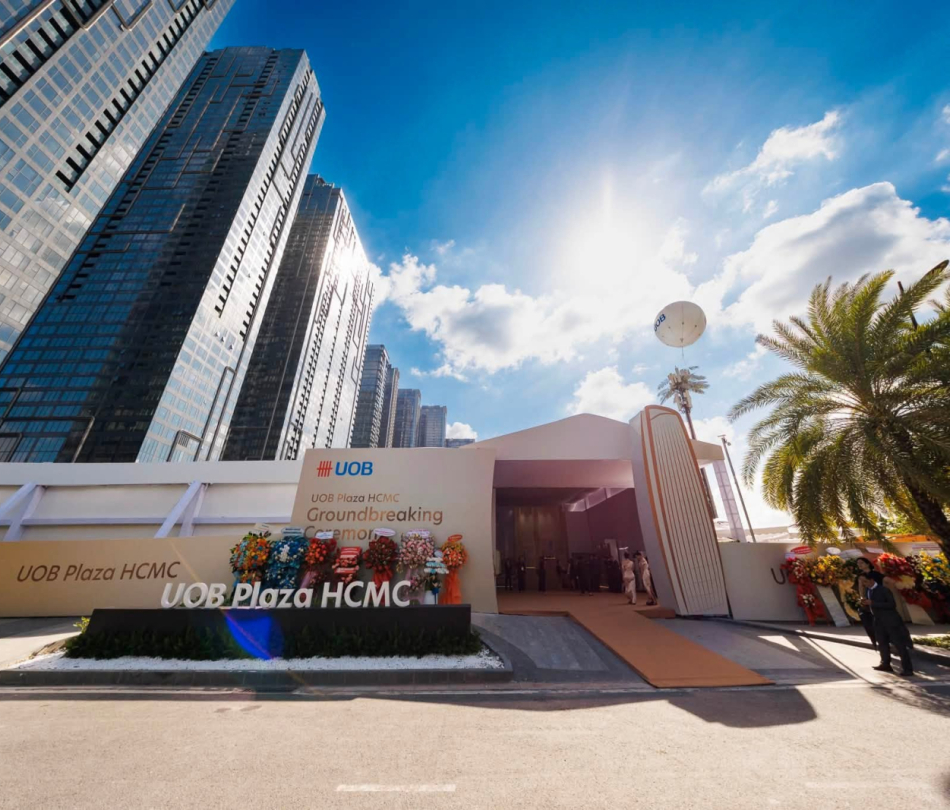 Sự kiện lễ động thổ UOB Plaza HCMC — Ba Son, TP.HCM