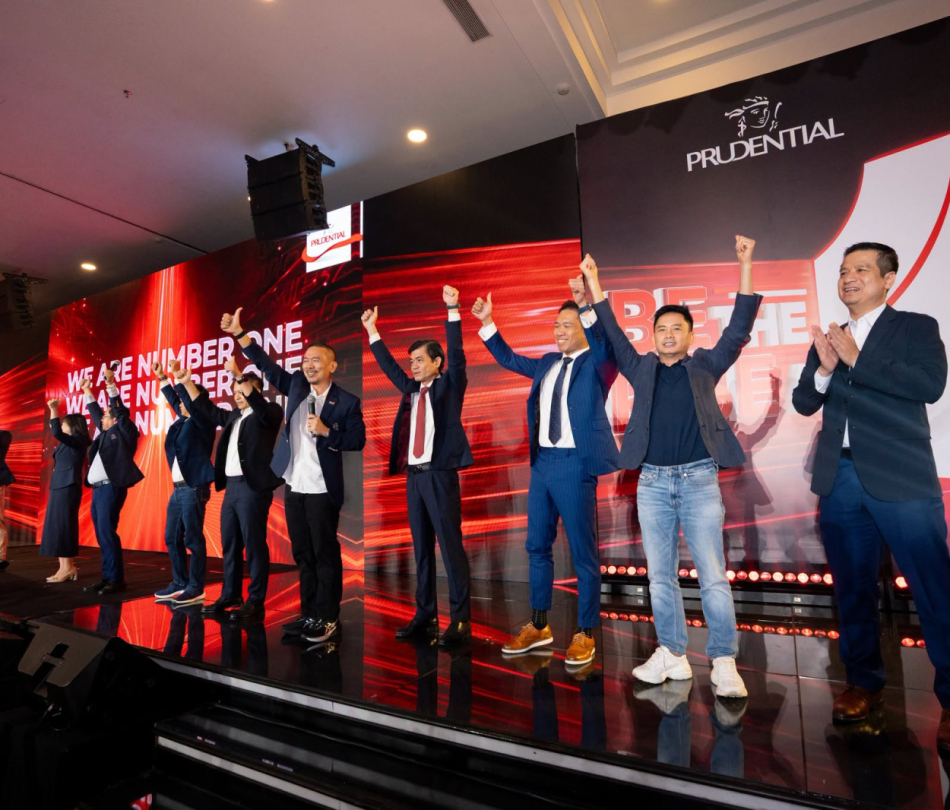 Sự kiện hội nghị chiến lược Prudential Be The One – Rise As One — TP.HCM