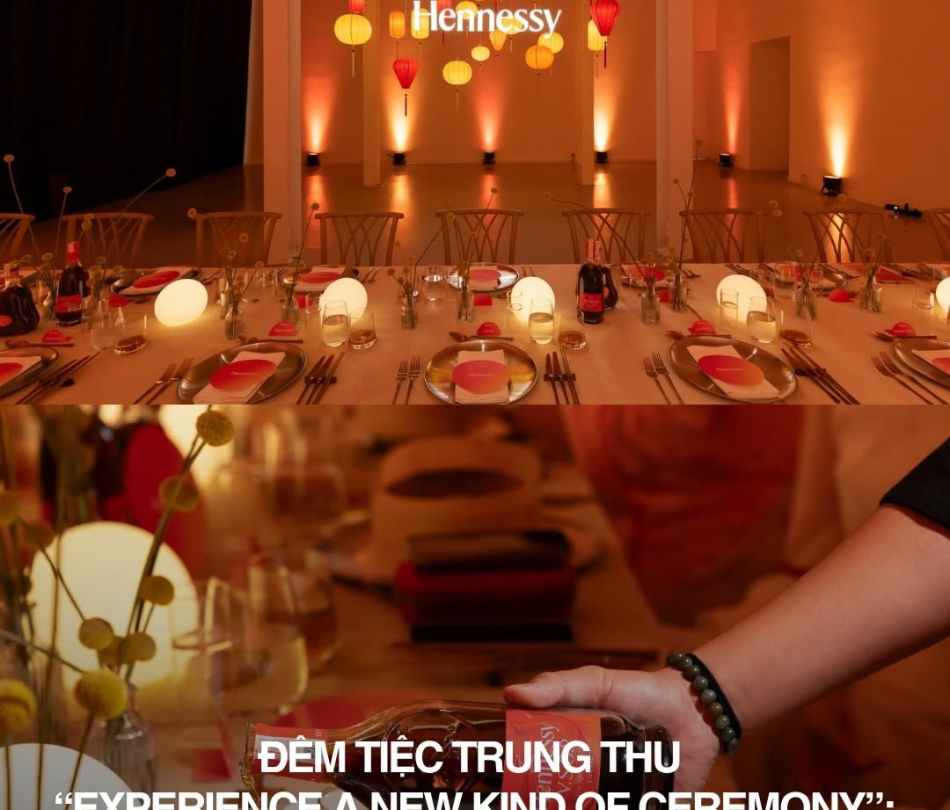 Sự kiện đêm tiệc Trung Thu Hennessy Experience A New Kind of Ceremony — TP.HCM