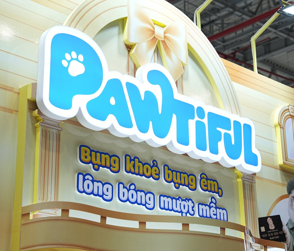 Sự kiện triển lãm gian hàng Pawtiful tại InterPetFest 2026 — SECC, TP.HCM