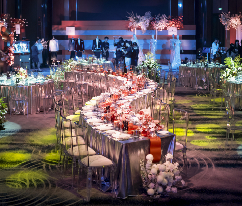 Nội Thất Khu Gala Fashion Show Cưới Wedding Symphony 2025 — Hilton Saigon, TP.HCM