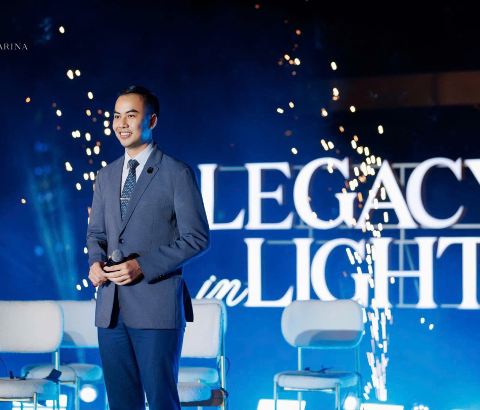 Nội thất khu sự kiện Legacy in Light — Grand Marina Saigon, Quận 1, TP.HCM