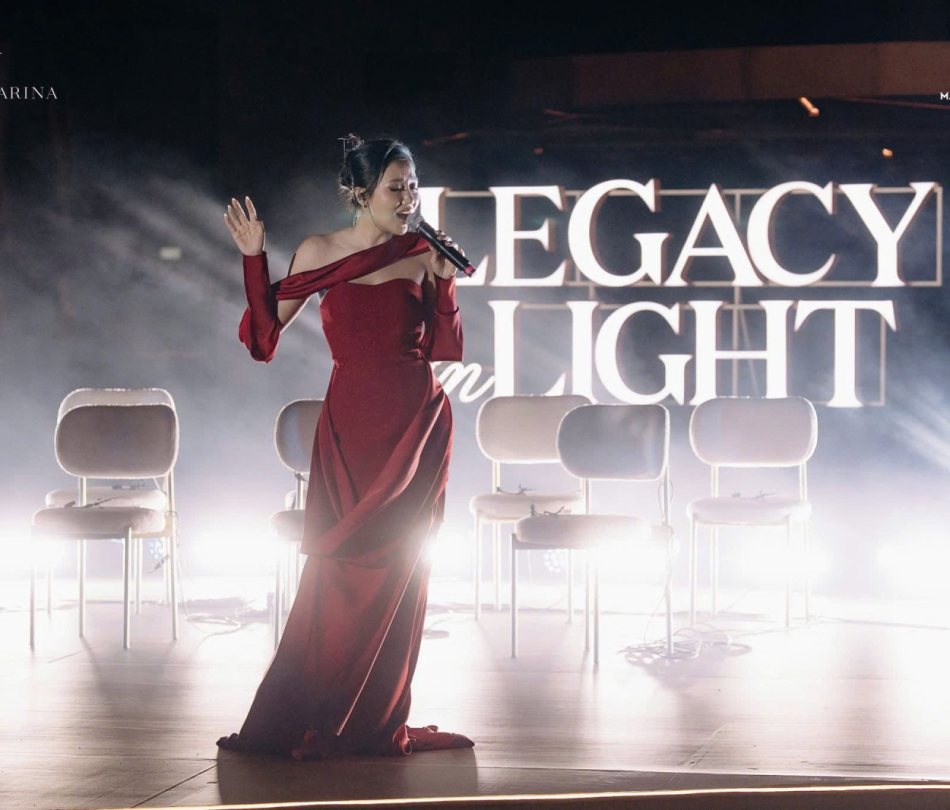 Nội thất khu sự kiện Legacy in Light — Grand Marina Saigon, Quận 1, TP.HCM