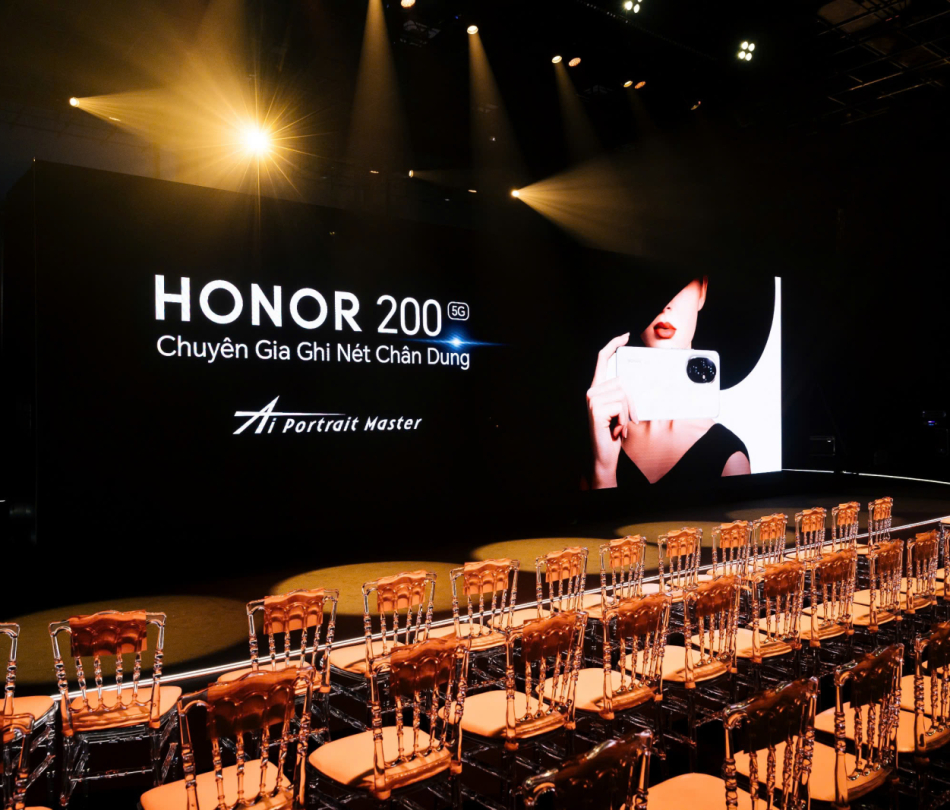 Nội Thất Khu Sự Kiện Ra Mắt HONOR 200 5G — TP.HCM