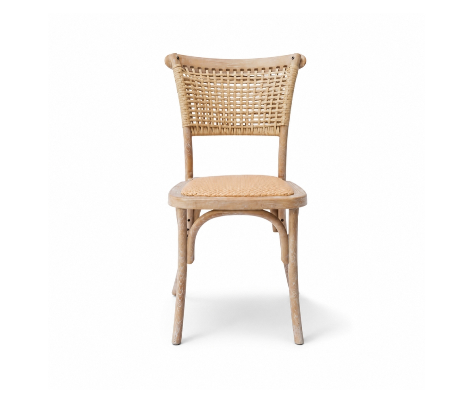 Ghế Crossback Rattan