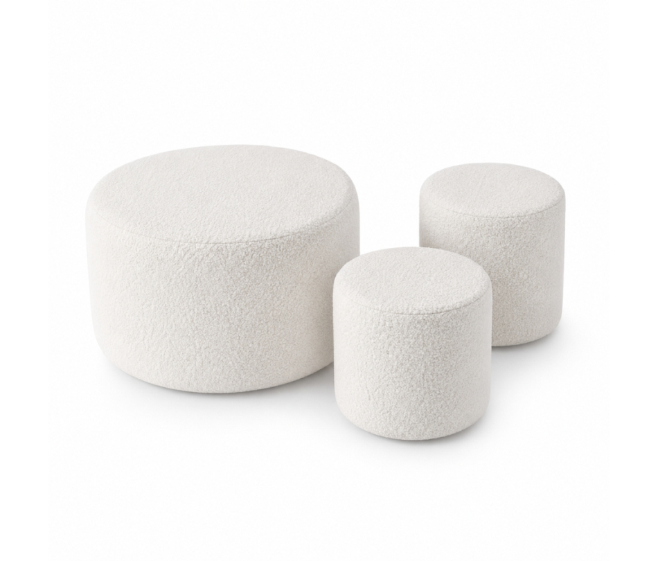 Ghế Đôn Cloud Set 3 chiếc
